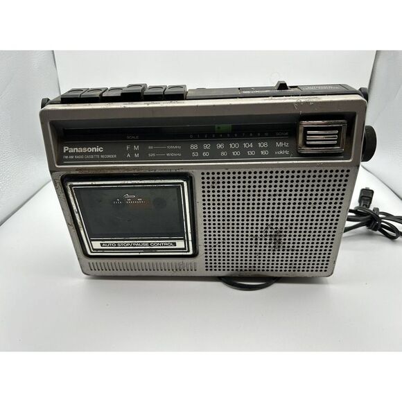 Panasonic Radio Cassette Recorder RX-1230 Radio Tape Side broke READ DESCRIPTION - Picture 4 of 5